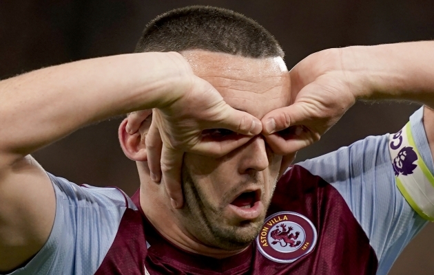 John McGinn tõi Aston Villale kolm punkti. Foto: Scanpix / Tim Keeton / EPA
