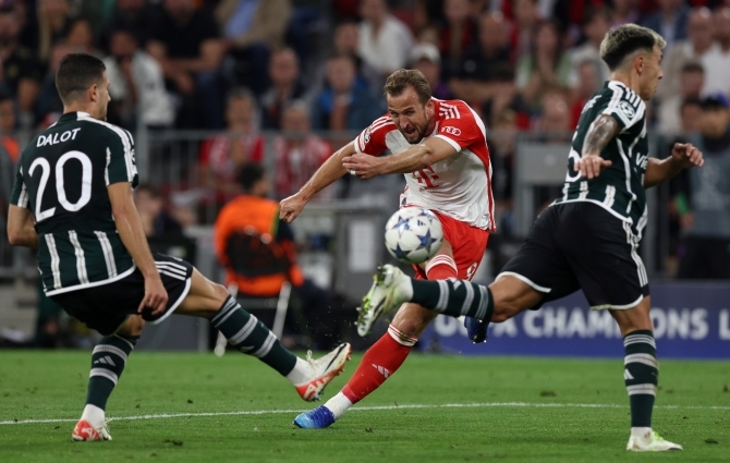 Hambutu või eriti näljane? Viieka võrgust korjanud Bayern sõidab Manchesteri taanlasi aitama