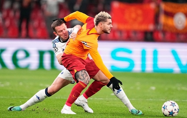 Mauro Icardi sunniti harjumatult vaikseks. Scanpix / Mads Claus Rasmussen / Ritzau / via REUTERS