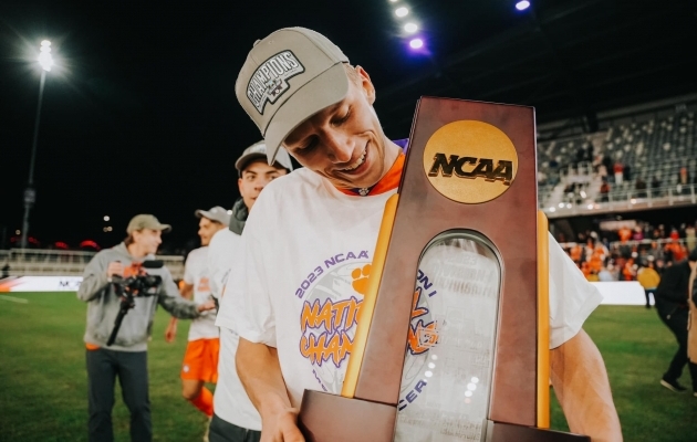 Alex Meinhard. Foto: Clemson University Men's Soccer / Facebook