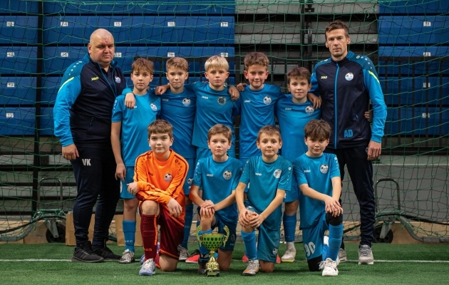 U12 vanuseklassi Aastalõputurniiri võitis Volta. Foto: Liisi Troska / jalgpall.ee