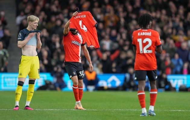 Lutoni jõuluime! Tiitlinõudlejatele hambaid näidanud uustulnuk hammustas Newcastle'it