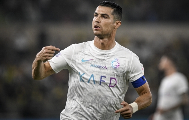 Cristiano Ronaldo on viiendat korda aasta suurim väravalööja. Foto: Scanpix / Alexandre Neto / Sport Press Photo via ZUMA Press