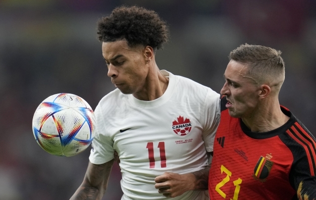 Võimekaid ääri kuhjav Inter ostab Belgiast Kanada koondislase