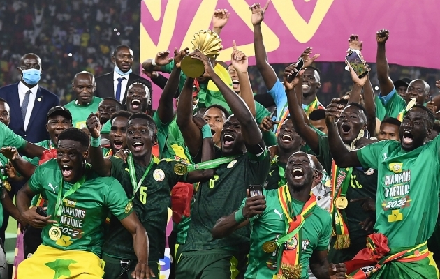 Pisut vähem kui kaks aastat tagasi tuli Aafrika meistriks Senegal. Vaadates nende koosseisu, saab ka tänavu neid ühtedeks põhifavoriitideks nimetada. Foto: Scanpix / Charly Triballeau / AFP