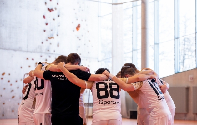 Tartu vald Ravens Futsali mängijad. Foto: Liisi Troska / jalgpall.ee (arhiiv)