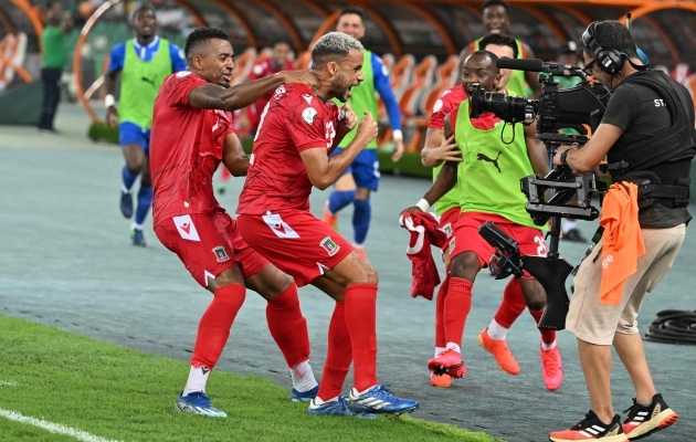 Ekvatoriaal-Guinea võitis Aafrika Rahvaste Karika A-alagrupi. Foto: Scanpix / Issouf Sanogo / AFP