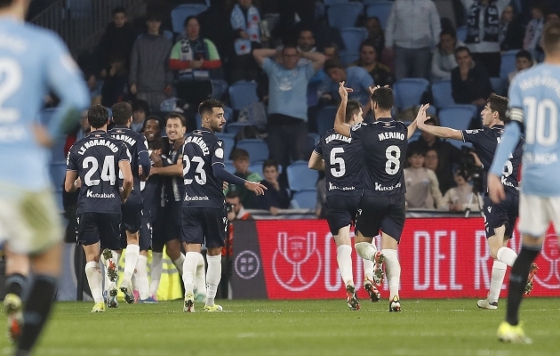 Real Sociedad j&otilde;udis Hispaania karikasarjas poolfinaali. Foto: Scanpix / Salvador Sas / EPA