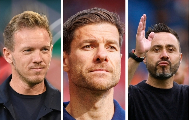 Kas keegi neist kolmest saab suvel Liverpooli uueks peatreeneriks? Fotod: Scanpix / Imago Images / Reuters