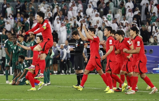 Penaltiseeria osutus Lõuna-Korea päästerõngaks. Foto: Scanpix / Reuters / Thaier Al-Sudani