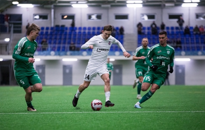 Levadia loobus treeningmängust Paidega. Kas põhjuseks oli Kristali üleminek või midagi muud?
