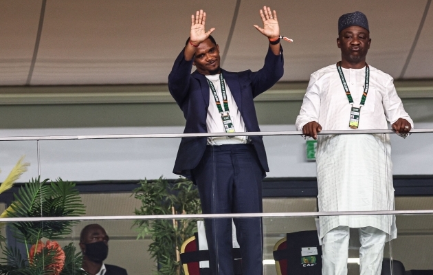 Neljakordne Aafrika parim jalgpallur Samuel Eto'o on sattunud skandaali. Foto: Scanpix / Franck Fife / AFP