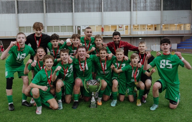 Levadia võitis rahvusvahelise noorteturniiri. Foto: Ateitiscup / ateitiscup.lt