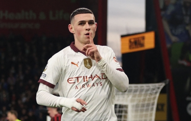 Foden kordas karjääri parimat saavutust ja Manchester City püsib Liverpooli kannul