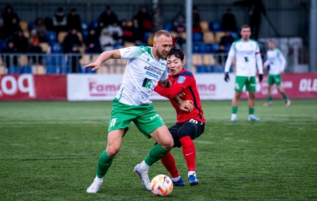 Trans on eelmise aastaga võrreldes pea tundmatuseni muutunud, Levadia aga vaid kosmeetiliselt. Foto: Liisi Troska / jalgpall.ee