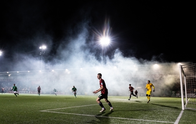 Flora alustas liigahooaega 2:0 võiduga Unitedi vastu. Foto: Brit Maria Tael