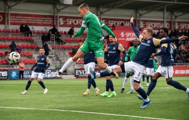 Niimoodi viis Rasmus Peetson Levadia juhtima. Foto: Liisi Troska / jalgpall.ee