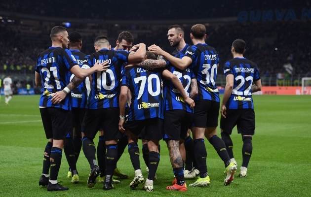 Milano Inter liigub veenvalt meistritiitli suunas. Foto: Scanpix / Daniele Buffa / Image nella foto