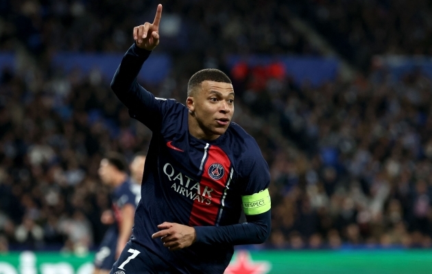 Kylian Mbappe vedas PSG kindla edasipääsuni. Foto: Scanpix / AFP / Franck Fife