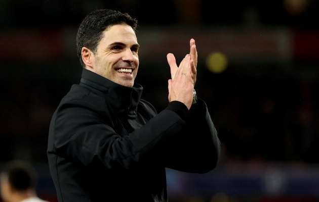 Mikel Arteta soovib, et Arsenal kuulub Euroopa tippklubide hulka. Foto: Scanpix / Neil Hall / EPA