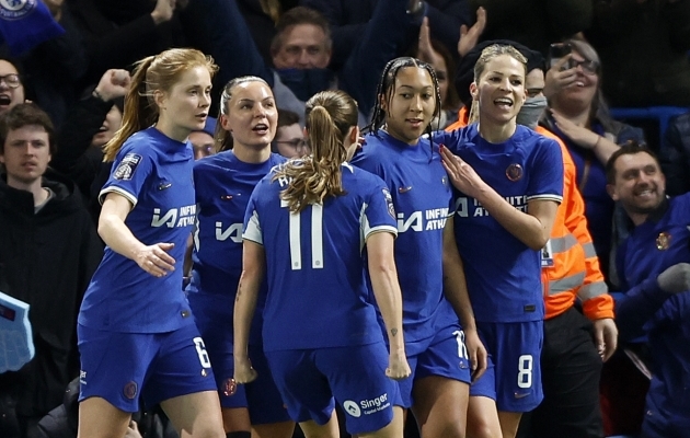 Londoni Chelsea külastab veerandfinaalkohtumiste avapäeval Amsterdami Ajaxit. Foto: Scanpix / Nigel French / PA / AP