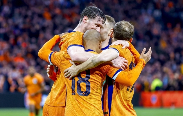 Holland võitis kindlalt Šotimaad. Foto: Scanpix / Imago / Pro Shots