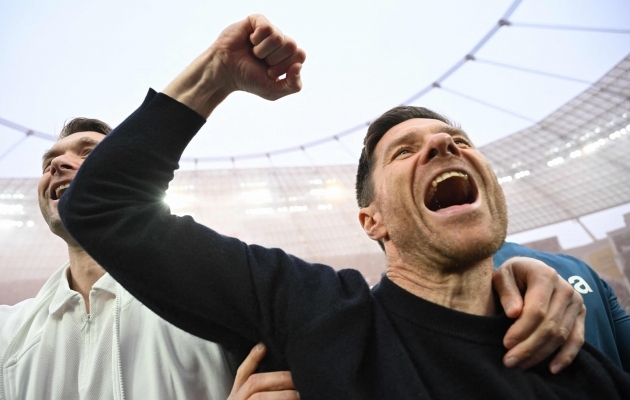 Leverkusen on Saksamaa meister! Foto: Scanpix / Ina Fassbender / AFP