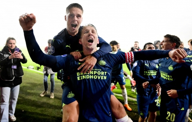 PSV on Hollandi meister? Peaaegu! Foto: Scanpix / Olaf Kraak / EPA