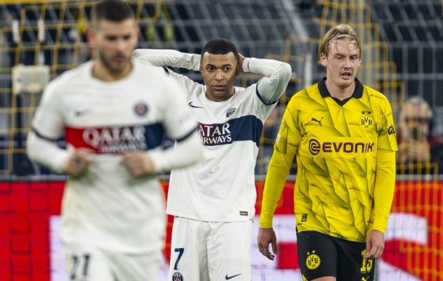 Alagrupifaasis jõudis Dortmund ja PSG omavahel juba madistada. Nüüd ootavad ees märksa kaalukamad mängud. Foto: Scanpix / Kirchner Media / IMAGO