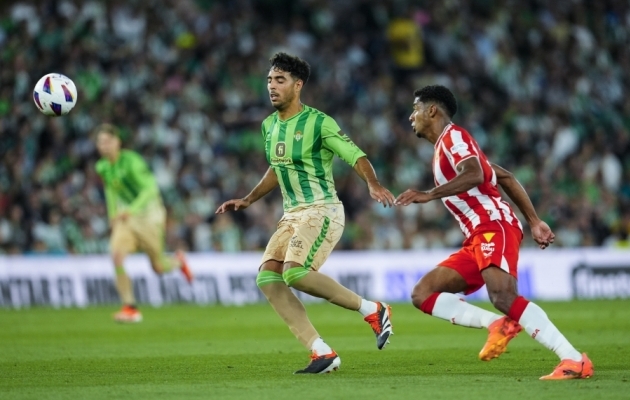 Almeria ajas Betisi vapralt taga, aga punkte röövida ei suutnud. Foto: Scanpix / Joaquin Corchero / ZUMA Press