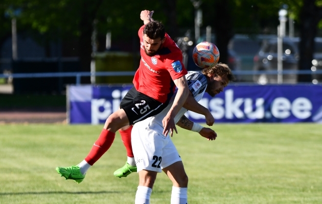 Mark Anders Lepikuga Transi kaitsjad seekord hakkama ei saanud. Foto: Sergei Stepanov