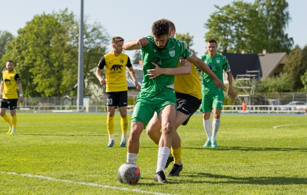 Felipe Felicio kasutas pakutud šansi ära. Foto: Katariina Peetson / jalgpall.ee