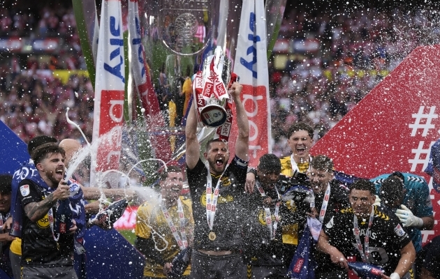 Southampton kerkis aastase pausi järel tagasi Premier League'i. Foto: Scanpix / PA Wire / Nick Potts