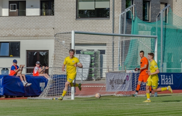 Märten Pajunurm realiseeris kaks penaltit. Foto: Allan Mehik