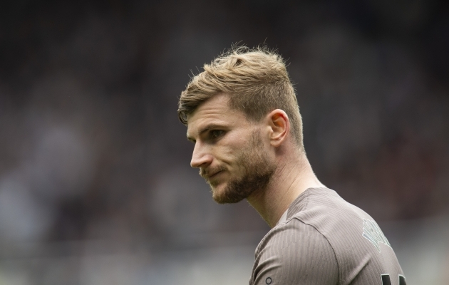 Timo Werner jätkab Tottenhamis. Foto: Scanpix / Peter Powell / EPA