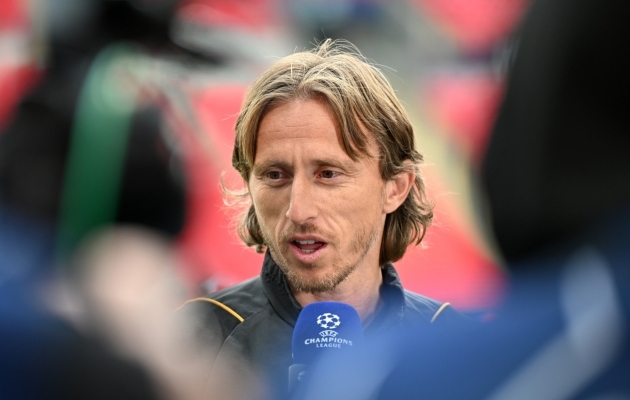 Madridi Reali poolkaitsja, 2018. aasta maailma parim jalgpallur Luka Modric. Foto: Michael Regan - UEFA / UEFA via Getty Images