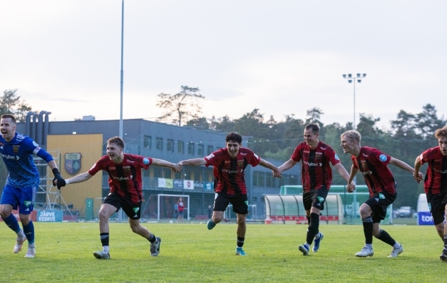 Nõmme Unitedi jaoks on punktid tulnud tänavu raskelt. Foto: Katariina Peetson / jalgpall.ee