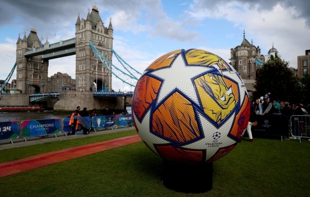 69. Meistrite liiga finaal mängitakse laupäeva õhtul Londonis. Kohtuvad Dortmundi Borussia ja Madridi Real. Foto: Tom Dulat - UEFA / UEFA via Getty Images