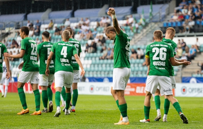 Imagine live: Pe banda de victorie, Flora îl întâlnește pe Bade, care a suferit cele mai multe pierderi (Flora 2: 0!) – Soccernet.ee