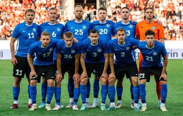 Eesti koondis kaotas 0:4 Šveitsile. Foto: Liisi Troska / Jalgpall.ee