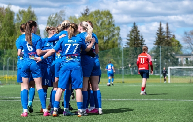 Tammekale pakkus seekord rõõmu ka Ararati tegu. Foto: Liisi Troska / jalgpall.ee