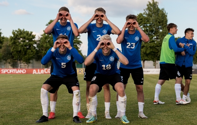 VAATA JÄRELE: Eesti U21 langes Balti turniiri finaalis penaltiseerias