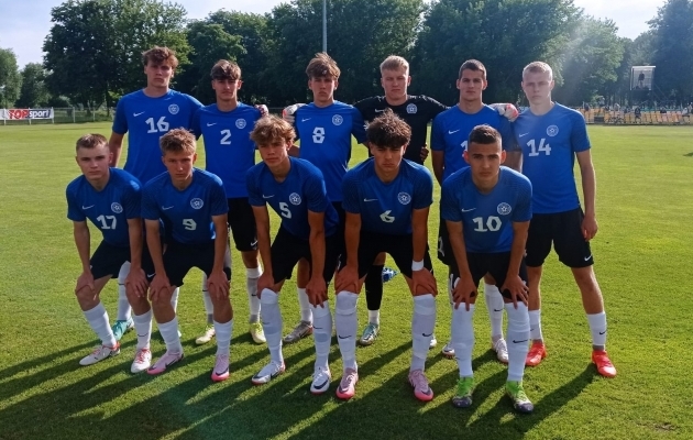 Eesti U19 koondis võitis Balti turniiril Lätit