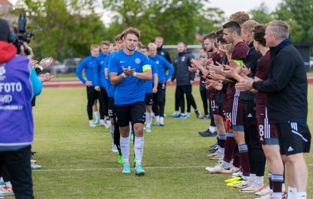 Eesti U21 koondis kaotas Balti turniiri finaalis Lätile penaltitega. Foto: Katariina Peetson / jalgpall.ee