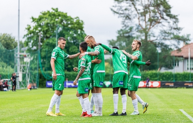 Levadia ei jätnud Unitedile šanssigi. Foto: Katariina Peetson / jalgpall.ee