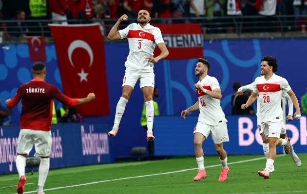 Türgi võitis Austriat 2:1. Foto: Scanpix / Filip Singer / EPA