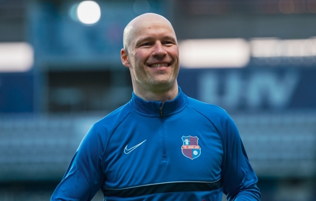 Karel Voolaid liitus Riia FC treeneritetiimiga. Foto: Liisi Troska / jalgpall.ee