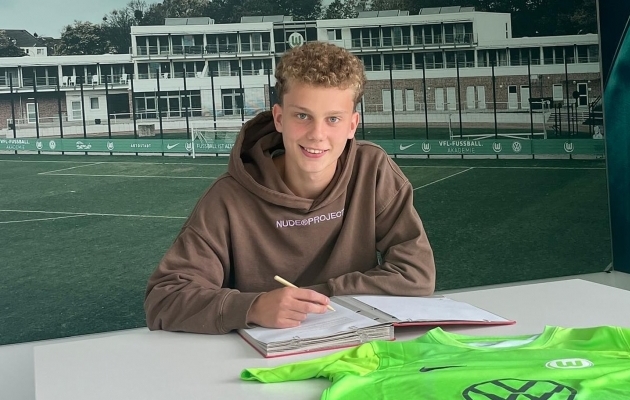 Nõmmelt Wolfsburgi: noor poolkaitsja liitub Saksa suurklubi akadeemiaga