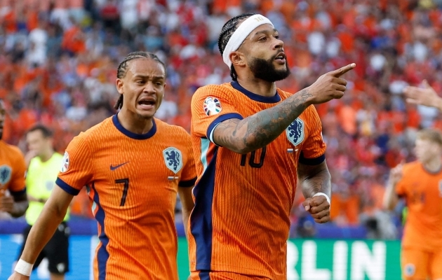 Memphis Depay. Foto: Scanpix / Odd Andersen / AFP