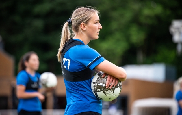 Väravaid? Neid oskab Lisette Tammik lüüa! Foto: Liisi Troska / jalgpall.ee